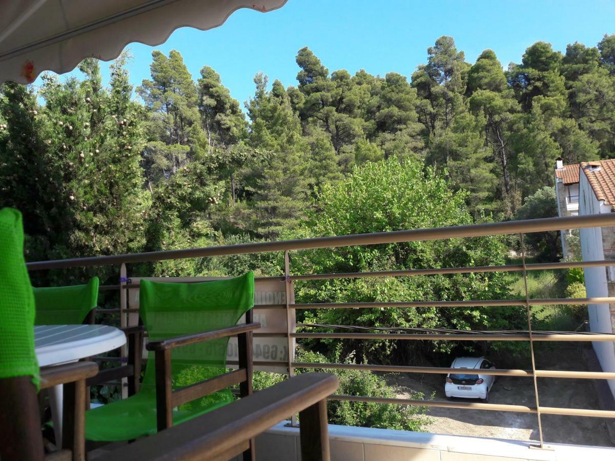 Siviri Forest View Apartment Bagian luar foto